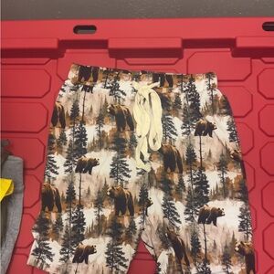 Bailey Boys Co Bamboo Beat Print Shorts with Drawstring NWOT (Never worn)